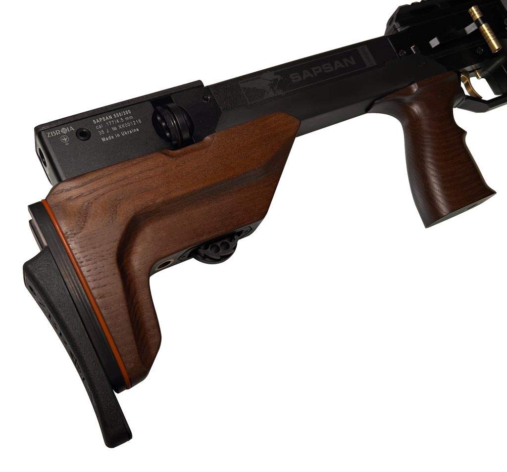 Пневматическая винтовка PCP ZBROIA Sapsan TAC 550/300 кал. 4,5 мм Фото 4